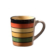 high quality handpainting nice design customized color ceramic mug